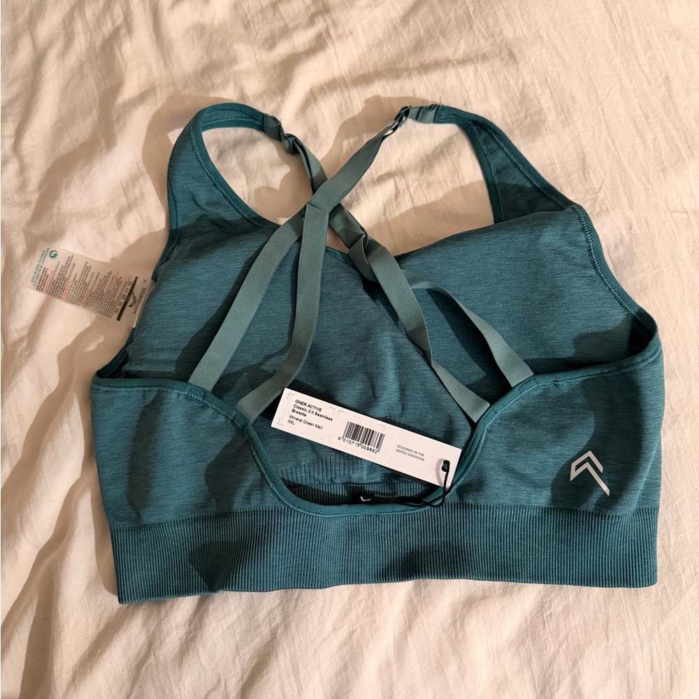 Oner Active Classic Seamless 2.0 Bralette in Mineral Green Marl (discontinued) - Picture 4 of 4